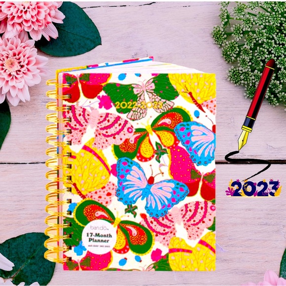 bando Berry Butterfly Planner  (17-Month) - Picture 5 of 6